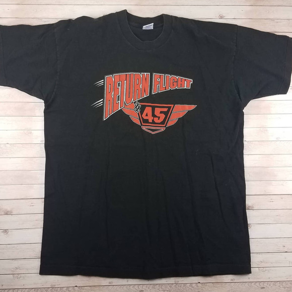 VTG 90s Michael Jordan Return Flight Salem T-Shirt - Picture 1 of 6